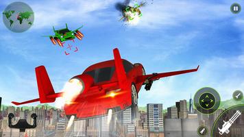 برنامه‌نما Flying Car Shooting عکس از صفحه