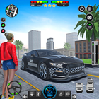 Taxi Drive Car Game: Gadi Game icône