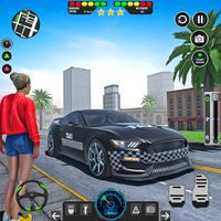 Taxi Drive Car Game: Gadi Game Affiche