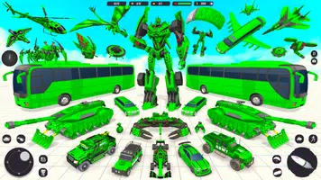 Robot Car Transform Robot Game Affiche