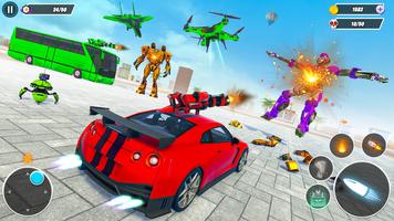 Robot Car Transform Robot Game screenshot 2