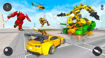 Robot Car Transform Robot Game capture d'écran 4