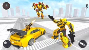 Robot Car Transform Robot Game capture d'écran 5