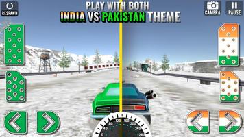 Indien gegen Pakistan Autorenn Screenshot 2