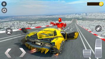 برنامه‌نما Car Jump Crash Simulator عکس از صفحه