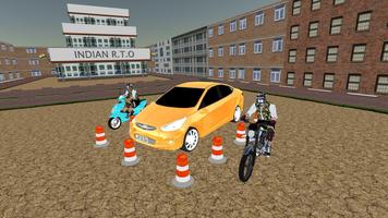 RTO Simulator - Car Parking Si الملصق