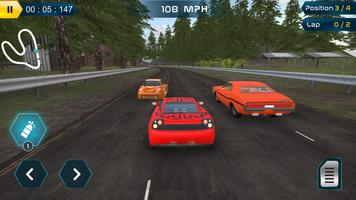 Non Stop Car Racing capture d'écran 3