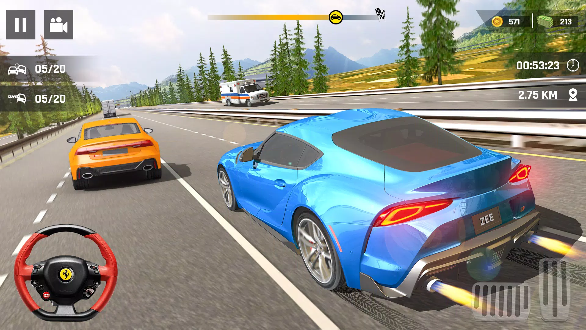 Download Speed Car Race 3D - Car Games android on PC