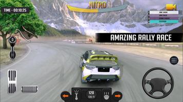 Jeu de course de voitures extrême: Rally Fury 3D Affiche