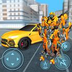 Robot Car Transfom 3D icon