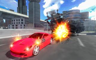Flying Car  Fighting Transform capture d'écran 2
