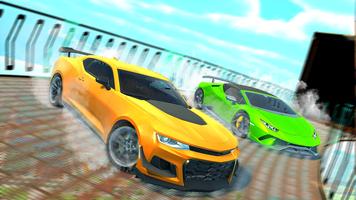 GT Car Stunt - Crazy Car Games poster