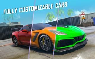 3D de corrida de jogos  carros imagem de tela 1