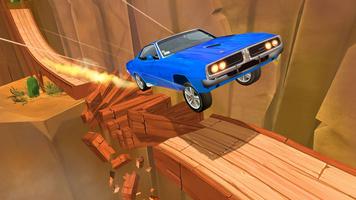 Extreme Stunt Car Racing Game Affiche