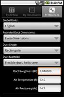 HVAC Duct Sizer screenshot 1