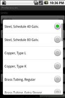 HVAC Pipe Sizer - Liquid 截图 3