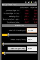 HVAC Pipe Sizer - Steam ポスター
