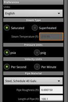 HVAC Pipe Sizer - Steam capture d'écran 3