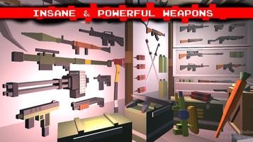 Pixel Zumbi Gun 3D - Royale Jogo de Tiro Survival imagem de tela 1