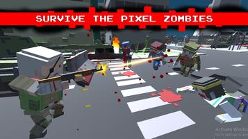 Pixel Zombie Shooter โปสเตอร์