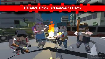 Pixel Zombie Gun 3D - Game Menembak di Survival screenshot 1
