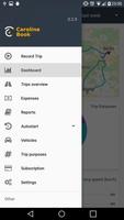 GPS Mileage Tracker - Caroline اسکرین شاٹ 1