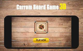 Carrom Board 3D poster