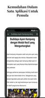 Ternak Ayam Kampung Unggul KUB imagem de tela 3