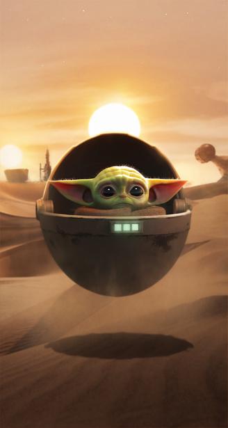 Baby Yoda Mandalorian Lockscreen Hd Walls 21 For Android Apk Download