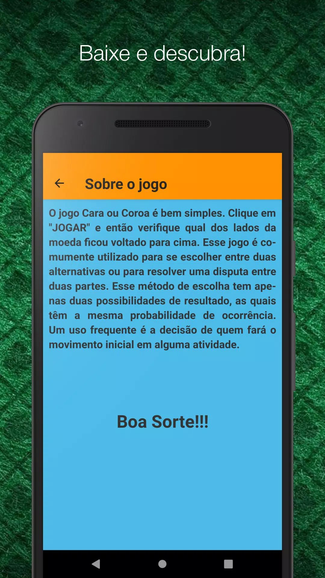 Cara ou Coroa – Apps no Google Play