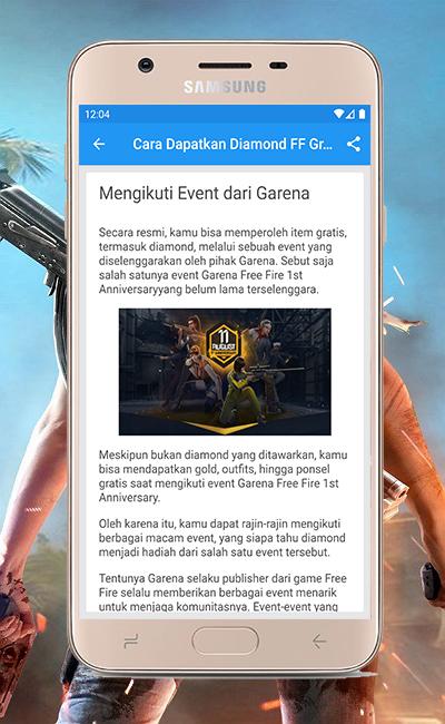 Cara Dapatkan Diamond Ff Gratis For Android Apk Download