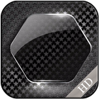 Carbon Fiber-Black Wallpapers icon