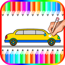 Car Colour Drawing Book APK