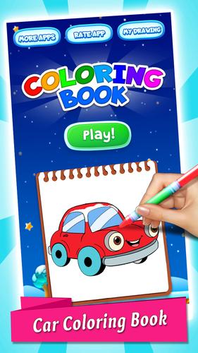 cars coloring book  drawing book for android  apk download