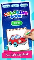 Cars Coloring & Drawing Book Affiche