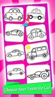Cars Coloring & Drawing Book स्क्रीनशॉट 1