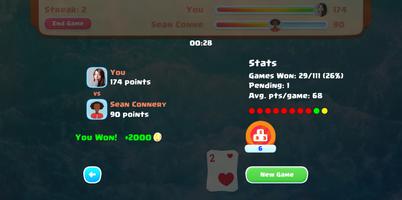 TriPeaks Solitaire تصوير الشاشة 2