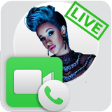 Cardi B Live Stream Video Chat - Prank icône