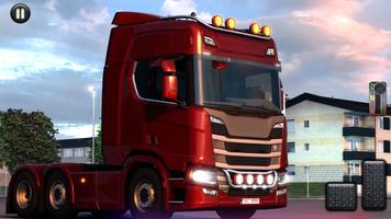 Truck Driving Game:Europe plakat