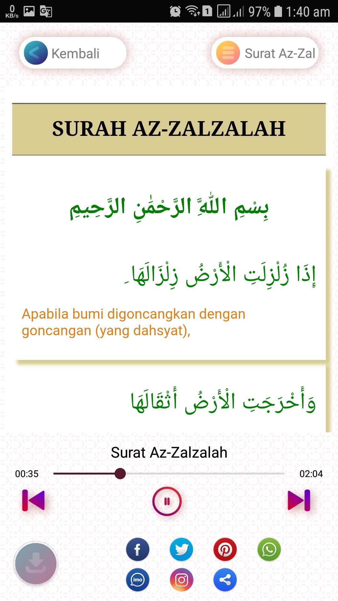 Download Surat Al Zalzalah Dan Artinya - Jawaban Soal Terbaru