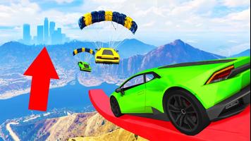 Mega acrobacias automovilísticas juegos de coches captura de pantalla 1