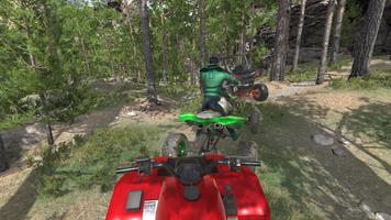 Bike Game Atv Quad Car Offroad capture d'écran 1