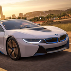 i8 سٹی کار ڈرائیونگ آئیکن