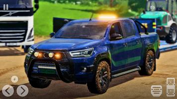 Hilux آف روڈ ڈرائیونگ گیم اسکرین شاٹ 1