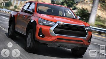 Hilux آف روڈ ڈرائیونگ گیم اسکرین شاٹ 2