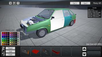 Modified Car Tuning System City Driver Simulation ポスター