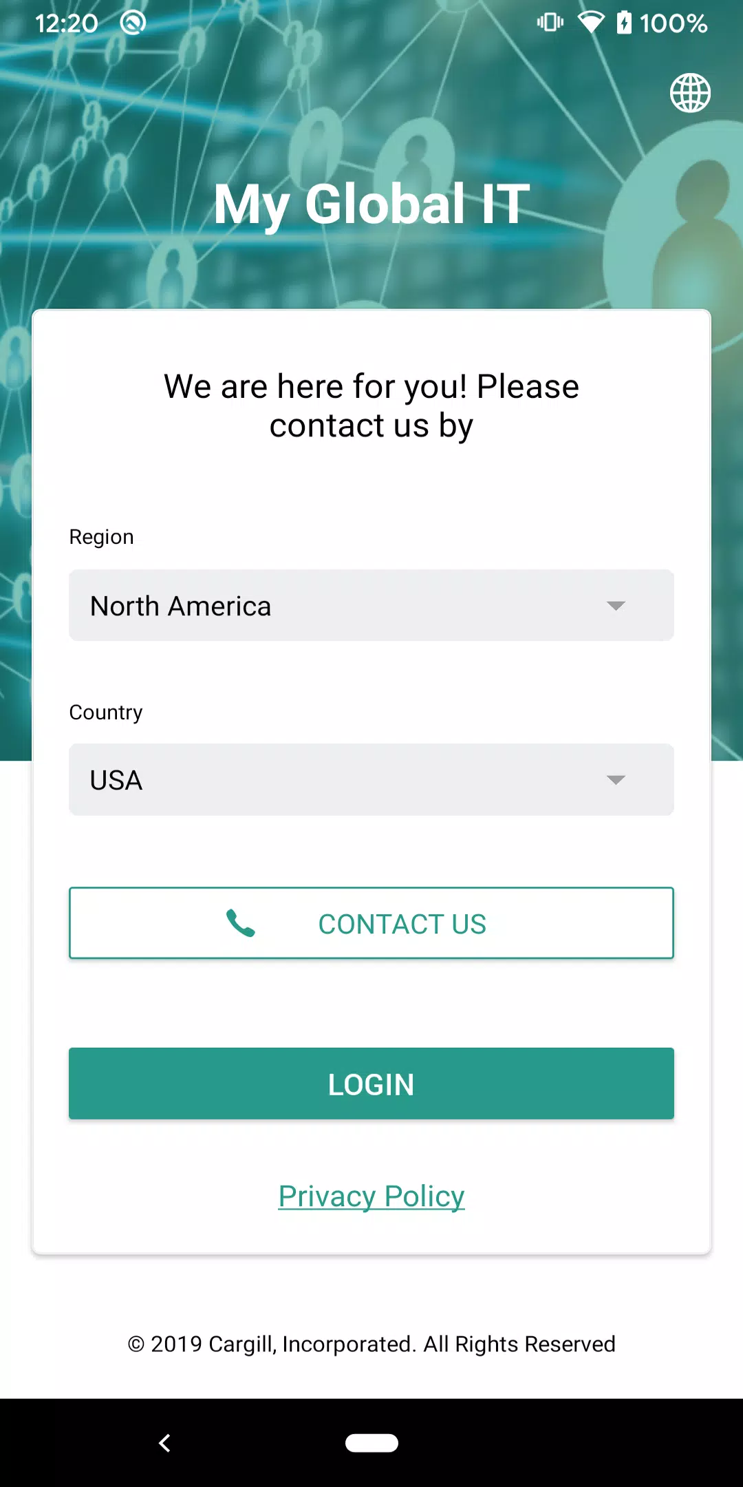 Descarga de APK de Cargill MyGlobalIT para Android