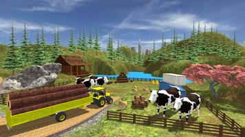 Tractor Trailer Simulator Game پوسٹر