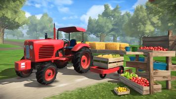 Cargo Tractor Trolley Game plakat