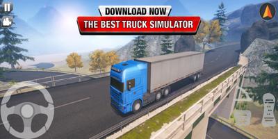 Cargo Truck Driver Euro Truck poster